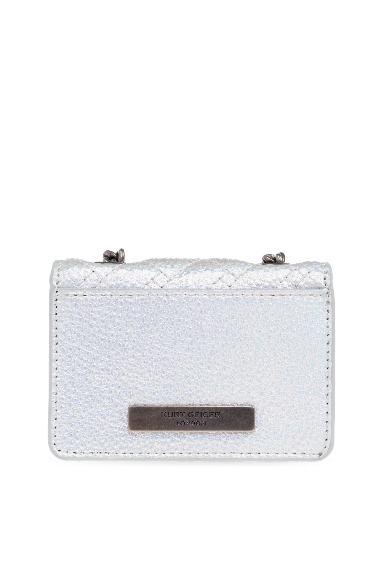 Wallet shoulder bag／silver Kurt Geiger Shoulder bag `Kensington Micro` | Women's Bags